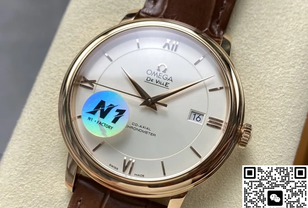 N1 Factory Omega De Ville 424.53.40.20.02.001 1:1 Best Edition Replica Watch